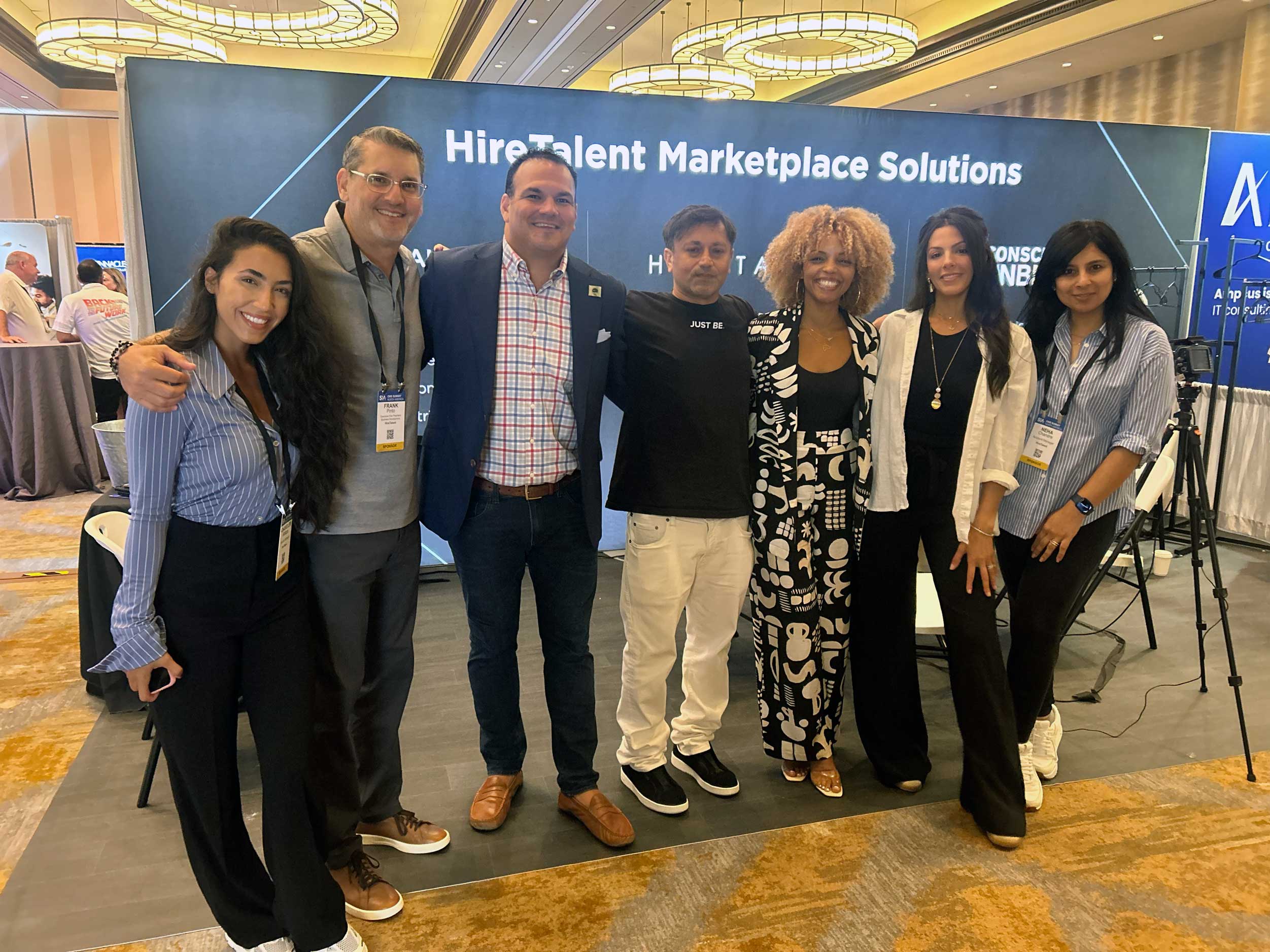 HireTalent team at CWS Summit North America